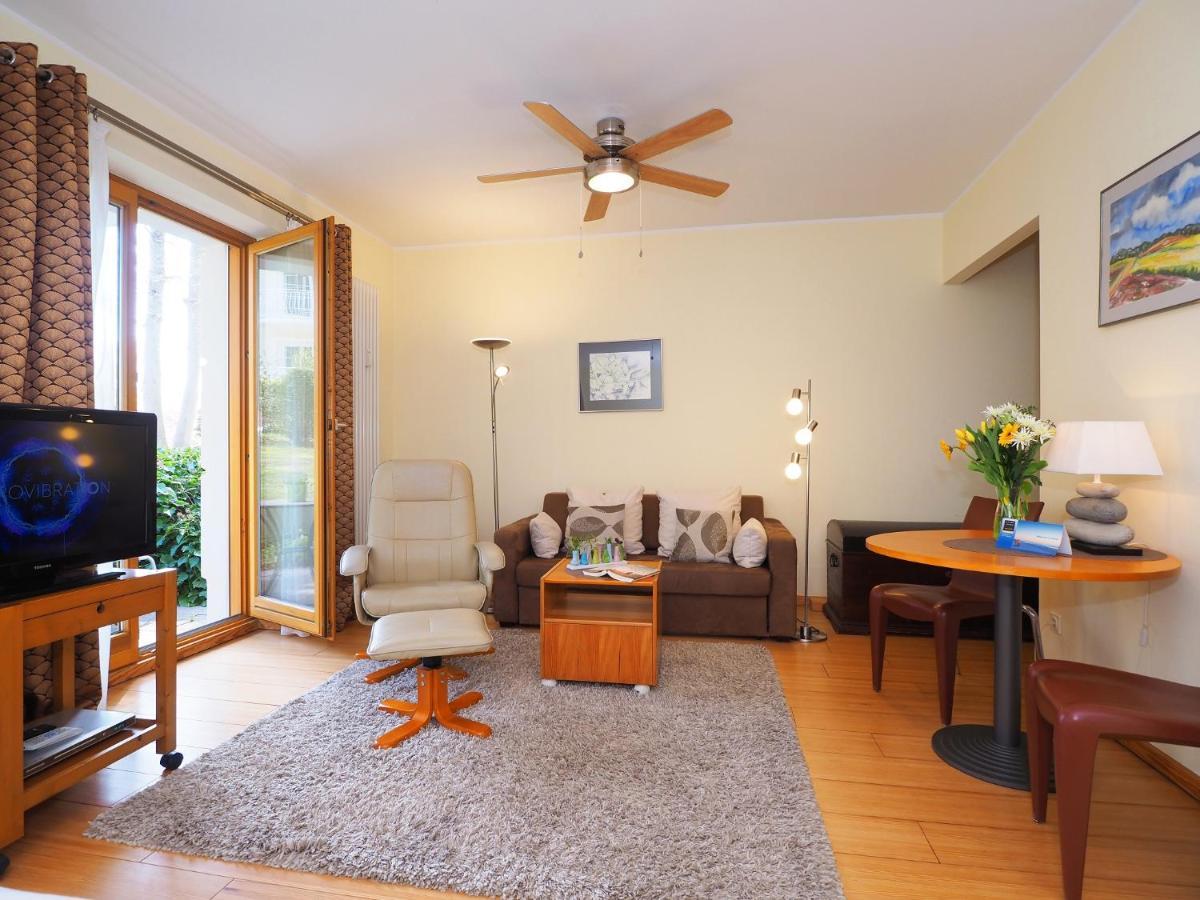Kaiservillen Heringsdorf - 1-Raum-Ferienwohnung Mit Terrasse D103 Esterno foto